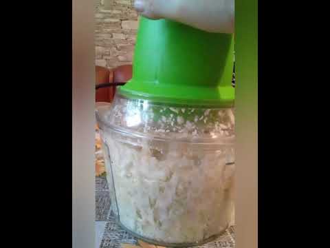 Измельчитель Молния Измельчение капусты