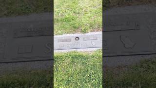 Country Music legend Red Sovine’s gravesite at Woodlawn Cemetery in Nashville TN - Teddy Bear (1976)