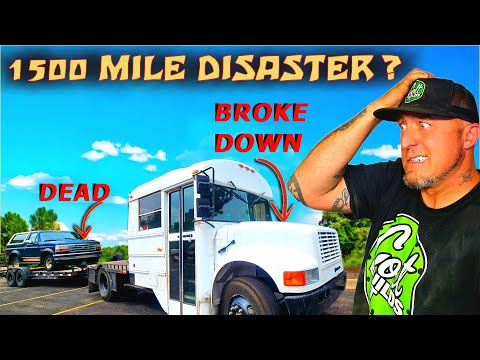 Will This 30 Year Old Short Bus Survive A Cross Country Trip!?!