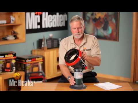 Mr. Heater Little Buddy Indoor/Outdoor Propane Heater - 3800 BTU, Model# MH4B