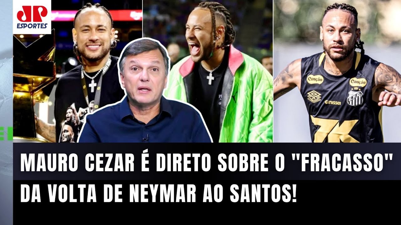 "Eu agora FICO PENSANDO nas pessoas que SE EMOCIONARAM quando o NEYMAR..." Mauro Cezar MANDA A REAL!