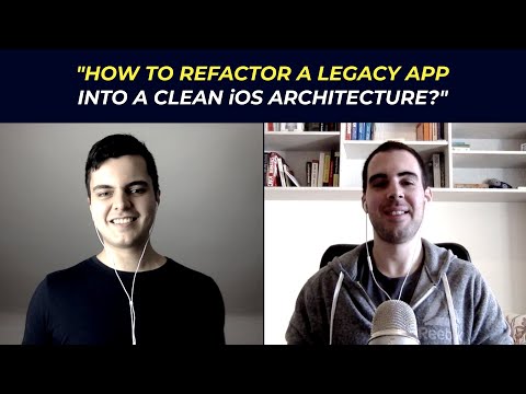 How to refactor a legacy app into a clean iOS architecture?