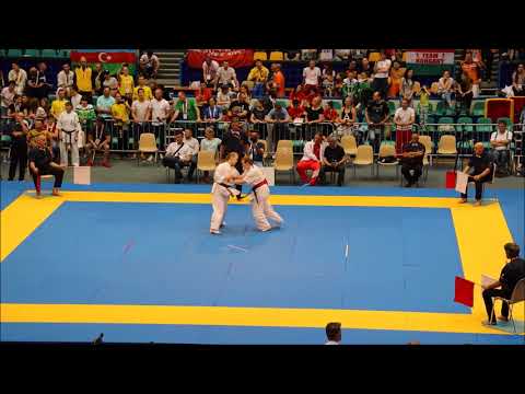 EC2018 Women 60kgs  Jacobs Shanty Belgium Vs Rukšėnaitė Erika Lithuania