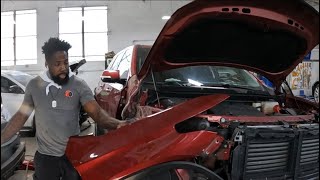 2018 Chevy traverse how to take the fender and headlight off