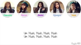 APRIL (에이프릴) - Muah! (Han | Rom | Eng Color Coded Lyrics)