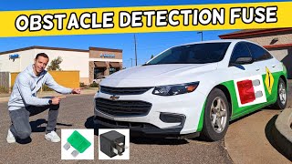 CHEVROLET MALIBU OBSTACLE DETECTION FUSE LOCATION 2016 2017 2018 2019 2020 2021 2022 2023