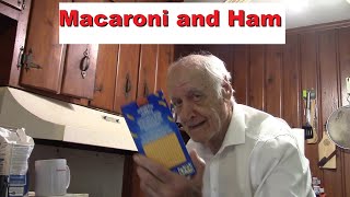 Macaroni and Cheese and Ham Fast Food Becomes Faster