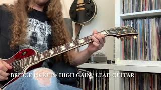 Video thumbnail for Monty's Bill Steer Signature Humbucker - Bridge - High Gain Lead by Monty's Guitars