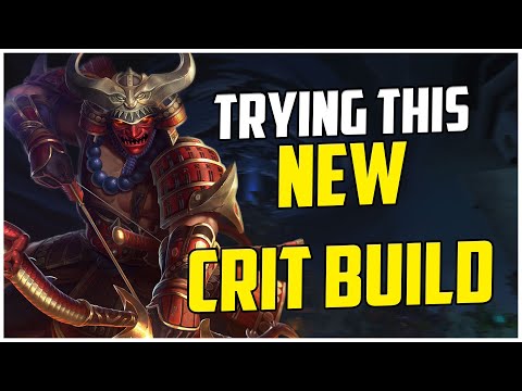 TRYING THIS NEW CRIT BUILD! HACHIMAN RANKED SMITE S10