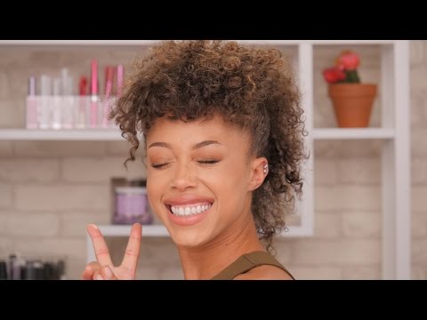 Deep Conditioning Routine + Curly Faux Hawk
