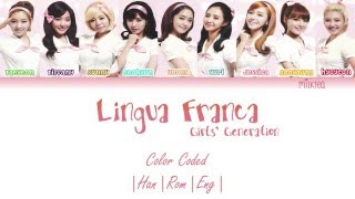 Girls’ Generation (少女時代) SNSD – Lingua Franca Lyrics Color Coded [Kanji|Rom|Eng]