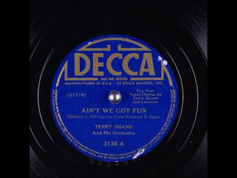 Louanne Hogan and Terry Shand with Shand and His Orchestra – Ain't We Got Fun, 1940