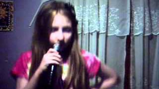 Me lipsinging Pose by Stephanie Scott