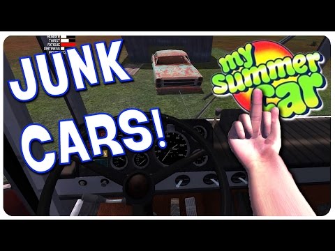 How To: Junk Cars Job! - My Summer Car Gameplay Highlights | Funny Moments #13 Video