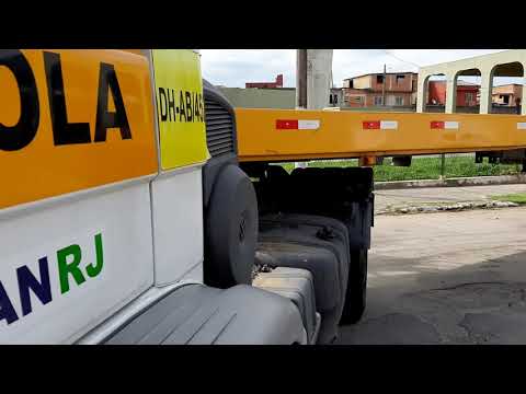 Baliza de carreta com 4 pontos de referência.