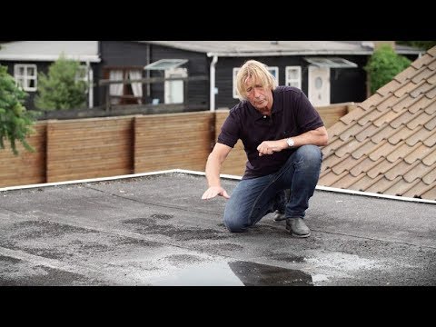 Undgå vand på dit tagpaptag