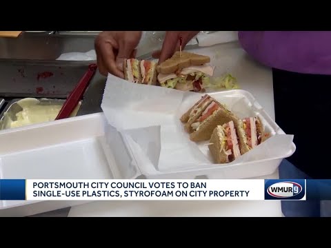 Portsmouth approves ban on foam containers, plastic