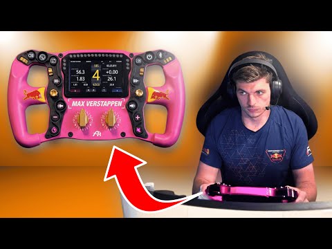 Why Max Verstappen Uses This SPECIFIC Wheel For Sim Racing!