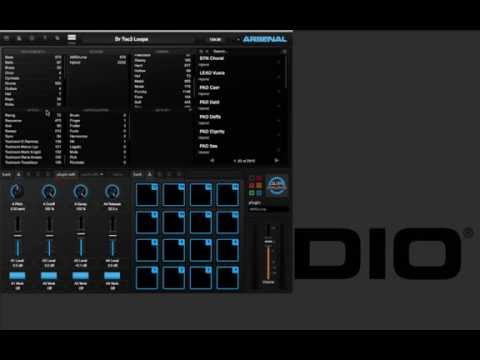 Arsenal de M-AUDIO con LIZ MUGLER - Trigger finger pro