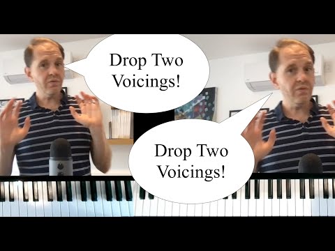 Jazz Piano Voicings 101: #14 Drop Two Voicings