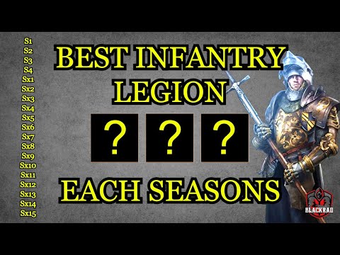 Best infantry legion for each seasons S1 to Sx15 (free heroes) - Rise Of Castles Ice and Fire