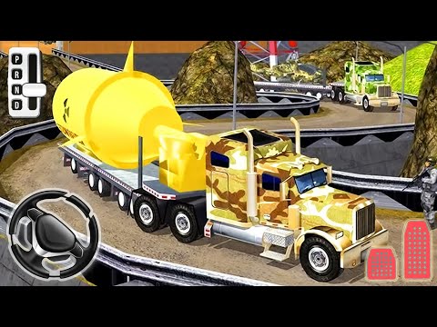 US Army Cargo Transporter Truck - City Jeep Driving Game | Android Gameplay