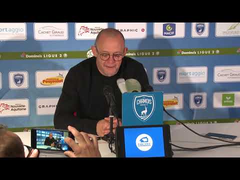 J11 : Chamois Niortais FC - EA Guingamp, conférence de presse