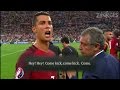 Ronaldo motivated Moutinho Take Penalty. HD 720p (Portugal Vs Poland)