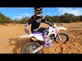 New 2024 YZ250F FMF Sounds INSANE Too Loud