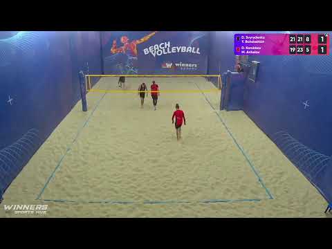 14:00 D. Svyrydenko / Y. Bohdashkin - D. Korobkov / M. Anhelov 14.12.2022 | Winners Beach Volleyball