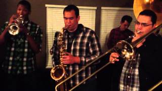 Top Shelf Brass Band plays Justin Timberlake's "Suit &amp; Tie"