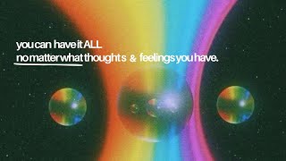 your thoughts and feelings DONT matter when manifesting