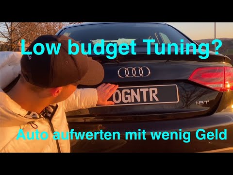 Auto aufwerten mit wenig Geld? | Audi A4 B8 1.8T | ogntr