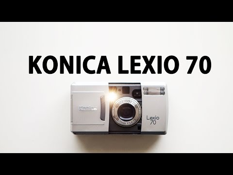 konica lexio camera review and photo. konica camera