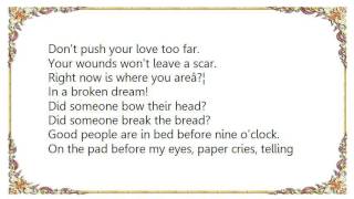 Kathryn Williams - In a Broken Dream Lyrics