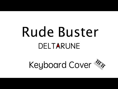 Rude Buster "Deltarune" Keyboard cover