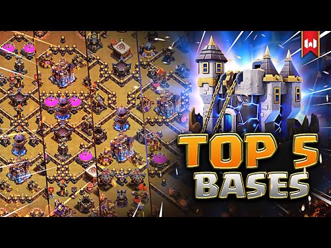NEW Best TOP 5 TH18 Base Layout 2025 | Anti 3-Star Defense | Clash of Clans
