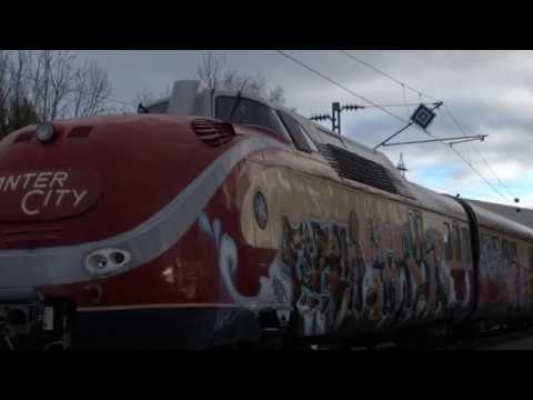 Verlassener Trans-Europ-Express VT 11.5 Januar 2018 /Abandoned german high-speed train