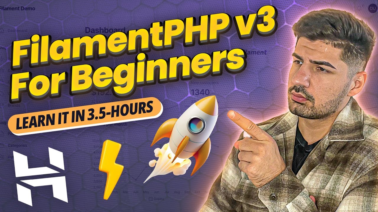 How to Become a PRO in FilamentPHP v3 in 4 hours - Complete FilamentPHP Tutorial for Beginners