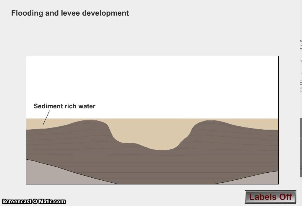 Flooding and Levee formation