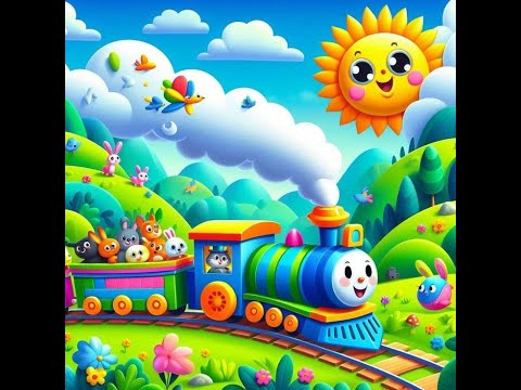 🚂 Tic Tic, Meu Trenzinho – A Aventura Começou! 🌈✨