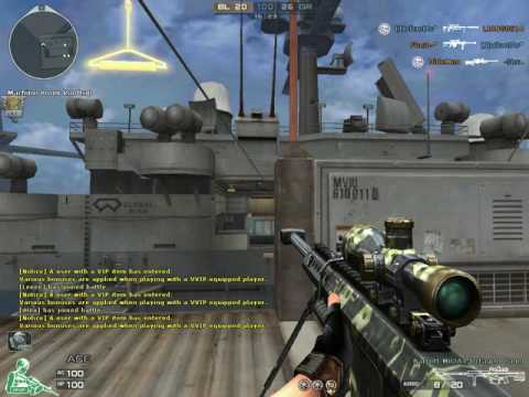 Crossfire NA: Barrett M82A1 Octagon-Camo Gameplay