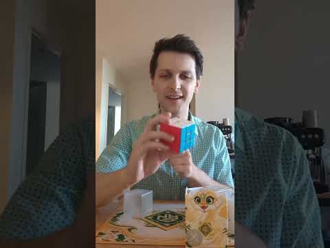 GANCUBE - Feliks Zemdegs GAN356 M E Golden Unboxing and New Year Wishes