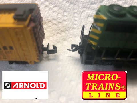 Watch this before spending a bunch of money on replacement couplers for your N Scale rolling stock.