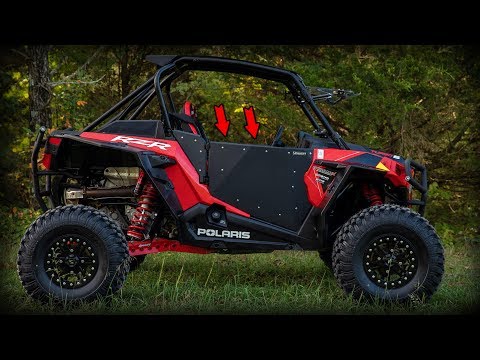 SuperATV Aluminum Door Install | How To | Polaris RZR
