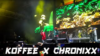 Koffee x Chronixx - Raggamuffin | Alexandra Palace London 2018 |