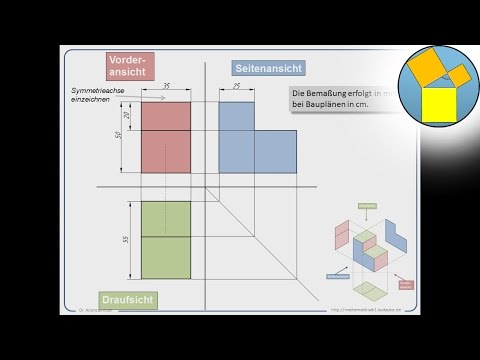 Dreitafelprojektion - Technisches Zeichnen - Rueff