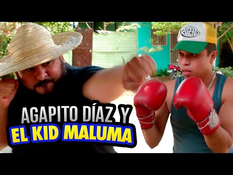 Agapito Diaz y el Kid Maluma