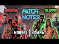 MK1 S Newest Patch Notes Have INSANE Nerfs And Buffs Mortal Kombat 1 Post EVO Patch Notes