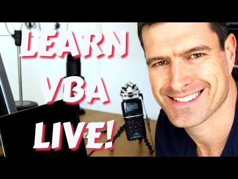 ESS Live 1 - Create Reports Using Excel VBA (STARTS 16:35)